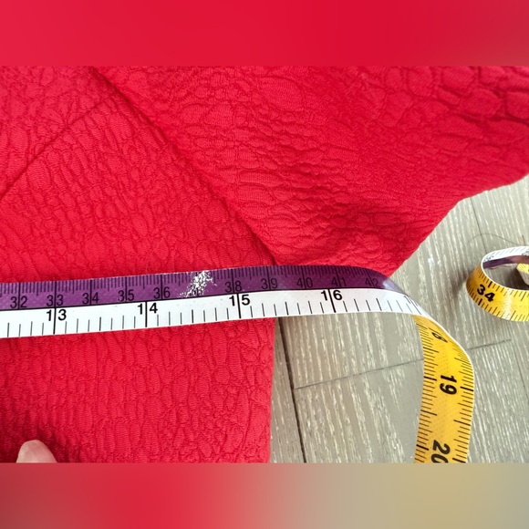 Rebecca Vallance Vibrant Red Mini Dress - Picture 14 of 16